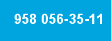 958 056-35-11